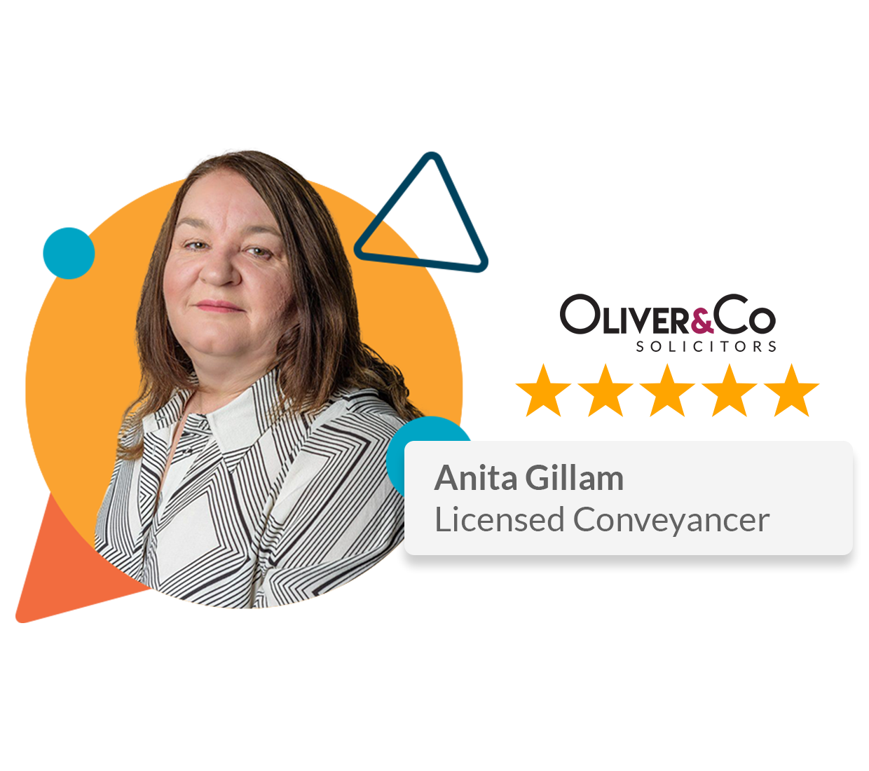 Anita Gillam from Oliver and co